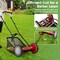 Manganese Steel Push Lawn Mower with Adjustable Height and Rear Bag